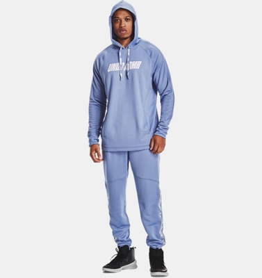 Felpa con cappuccio UA Baseline da uomo