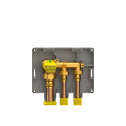 Collettore gas mono-intercettazione 2 vie tenuta conica 1" derivazioni 3/4" teco en oferta