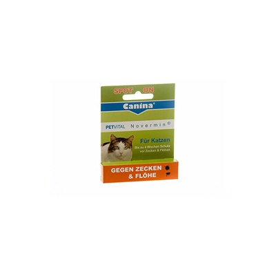 Canina 24202 3 Petvital Novermin per gatti