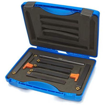 Hbm 14x14 - Set Di Scalpelli Da 7 Pezzi Con Inserti In Hm