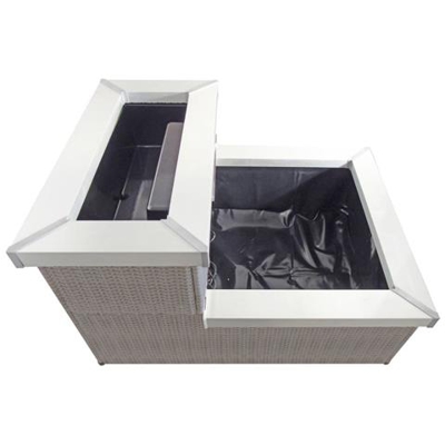 Acqua Arte Decorazione D'acqua Aveiro Grigio 1387086