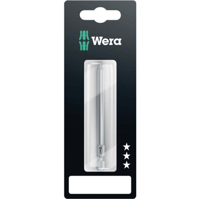 Wera 867/4 Z 89mm SB SiS 05073529001 Inserto Torx T 25 Acciaio per utensili legato, duro F 6.3 1 pz.