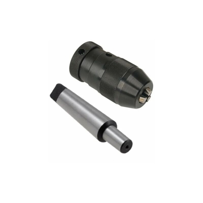 Grecoshop - Mandrino autoserrante/Tornio/Trapano a colonna 3-16mm attacco B18 + adattatore MT3-B18