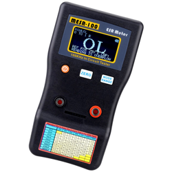 Misuratore di capacita MESR-100 Misura professionale della resistenza di capacita interna características