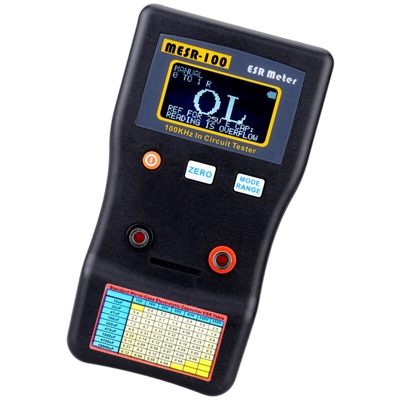 Misuratore di capacita MESR-100 Misura professionale della resistenza di capacita interna