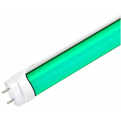 Tubo led t8 colorato luce verde 18 w 120 cm alta luminosita interno ip20