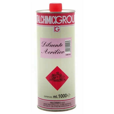 Talchimici Diluente Acrilico Lt. 5 Diluizione Di Fondi E Finiture