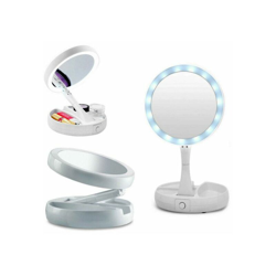 Exsensa - Specchio doppio con Luce led per TRUCCO Fold Away Mirror double sided MAKE-UP 988 características