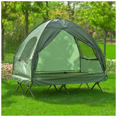 Brandina Da Campeggio Pieghevole, Tenda Da Campeggio, con Borsa E Materasso Ad Aria, Ogs32-l-gr