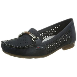 Donna Mocassini 40085, La Signora Pantofola, Slip-on, Alla Moda, Scarpe Casuale, Pacifico / Lago / Dado / 14.37 Eu / Uk 4 características