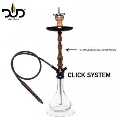 Grand Bryce Yellow - Dud Shisha Colore Acciaio Inossidabile / legno