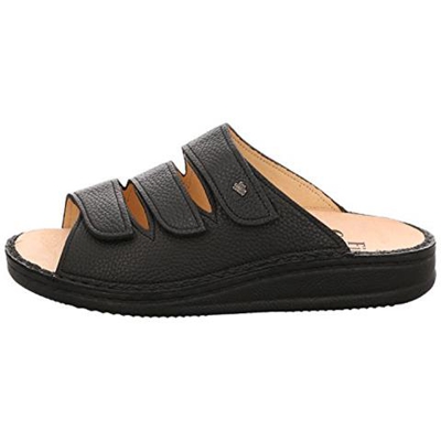 Corfù, Sandali Unisex Adulto, Nero, 38 Ue