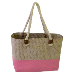 Borsa paglia africa rosa precio