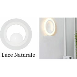 Driwei - Applique LED interno rotondo lampada parete bianco moderno luce naturale BD-018 características