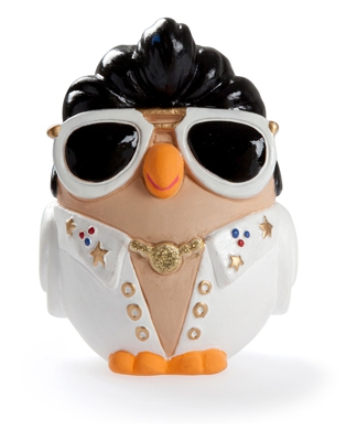 STATUINA GOOFI WORLD GUFO ELVIS 8X10 CM IDEE REGALO COMPLEANNO COLLEZIONE - Egan Italy