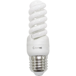 Lampada a risparmio energetico Classe energetica: A (A++ - E) LM85011 E27 Potenza: 11 W Bianco caldo - Lightme en oferta