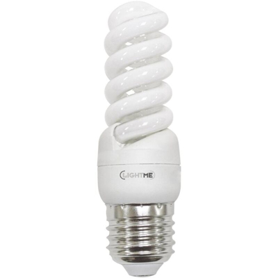 Lampada a risparmio energetico Classe energetica: A (A++ - E) LM85011 E27 Potenza: 11 W Bianco caldo - Lightme