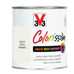 V33 Italia - Smalto Multisupporto Colorissim Bianco Avorio 2,5 LT características