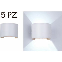 Driwei - 5PZ Applique LED da parete moderno bianco luce fredda angolazione regolabil FD-9 en oferta