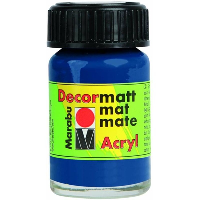 Decormatt Acryl Marabu 15 ml Blu Scuro