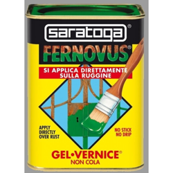 Vernice Antiruggine in Gel Fernovus, Satinato Saratoga 750ml - Grigio Scuro Satinato precio