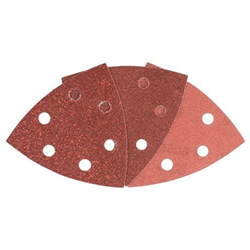 Bosch Accessories 2609256A54 KIT carta abrasiva a delta a strappo, perforato Grana 60, 120, 240 Lato 93 mm 1 KIT características