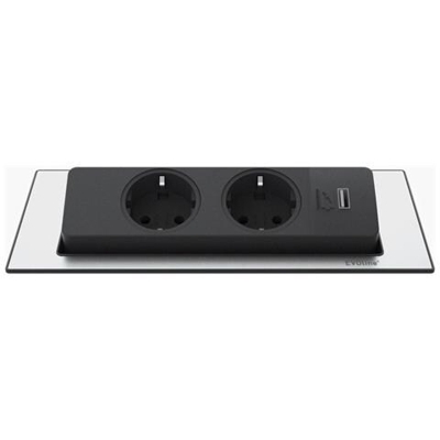 Evo Line Evoline Prese A Scomparsa Da Incasso Back Flip Presa Da Tavolo Sopr