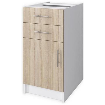 Mobile Base Da Cucina Obi L 40 Cm - Decoro Rovere Chiaro