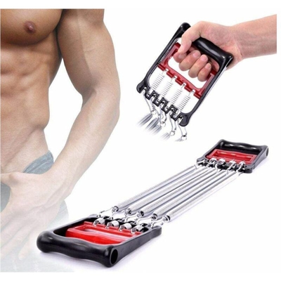 B&s - Attrezzo per muscoli estensore 5 molle torace pettorali fitenss sport KI015