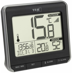 PRIO Termometro digitale senza fili Nero, Bianco - Tfa Dostmann en oferta