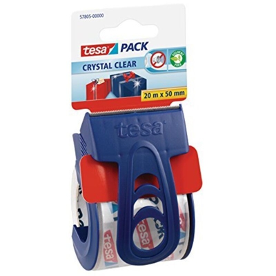 tesa 57805 57805-00-02 Nastro da imballo tesapack® Trasparente (L x L) 20 m x 50 mm 1 pz.