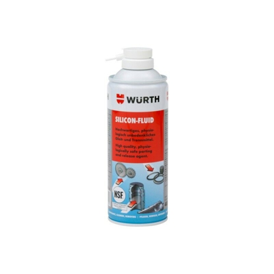 Silicone spray fluido antiattrito e lubrificante 0893221000 wurth