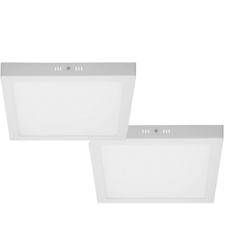 2 x Plafoniera a LED 24W AC 220-240 V 1912 Lumen 300 x 300 mm IP53 LED Pannello Bianco Freddo 6000K Plafoniere a LED Faretto da Incasso Pannello LED en oferta