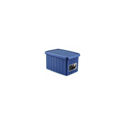 Stefanplast Scatola Multiuso Elegance 19x29x16cm Blu Navy en oferta