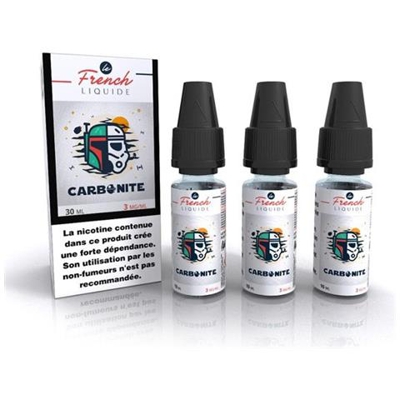 Carbonite 3x10ml Le French Liquide (6 Pezzi) Tpd Franec Dosaggio Della Nicotina 6 Mg