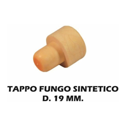 Tappo Fungo Sintetico D. Mm.19 precio