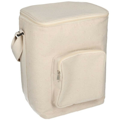 Borsa frigo crema con tasca