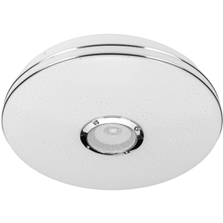 36W 33CM moderna plafoniera musicale a LED RGB lampada altoparlante bluetooth con telecomando en oferta