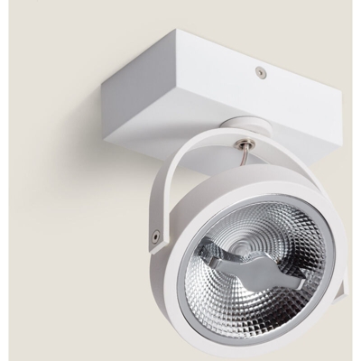 Faretto LED CREE da Superficie Orientabile AR111 15W Regolabile Bianco Bianco Caldo 3000K