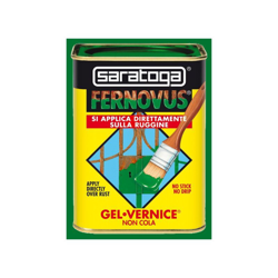 Vernice Antiruggine in Gel Fernovus, Satinato Saratoga 750ml - Verde Satinato en oferta
