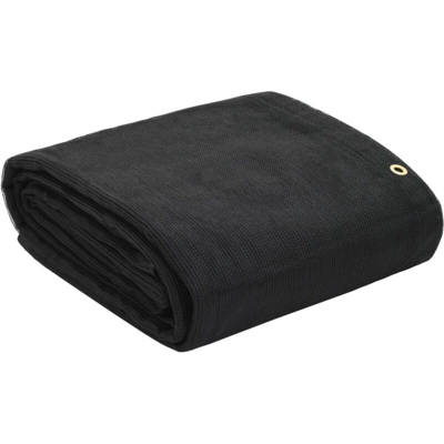 Rete per Container in HDPE 3x6 m Nera - Nero - Vidaxl