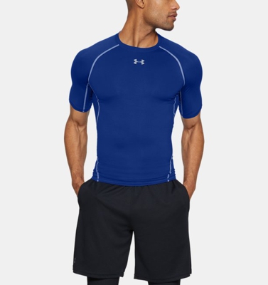Maglia a manica corta UA HeatGear® Armour Compression da uomo