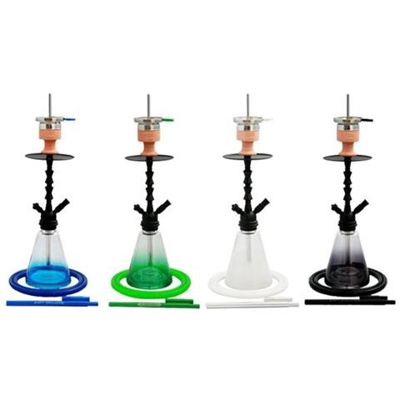 Chicha Amy 50 - Amy Deluxe Hookah Colore Trasparente