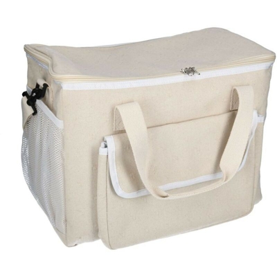 Borsa frigo crema con tasca