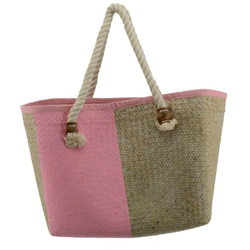 Borsa paglia africa rosa precio