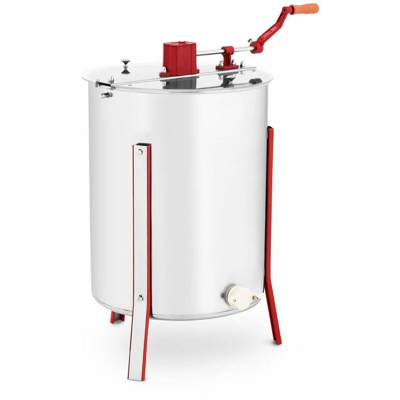 Smielatore Manuale Tangenziale Inox Estrattore Miele Con Copertura Per 4 Favi