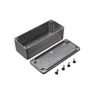 Drillpro - 1590 Serie 1590A 1590B 159BB Stomp Box Style Custodia in alluminio per effetti Scatola per pedali Effetti per chitarra Pedale Accessori