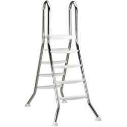 Scala per Piscina in Acciaio Inossidabile - Argento - Summer Fun características