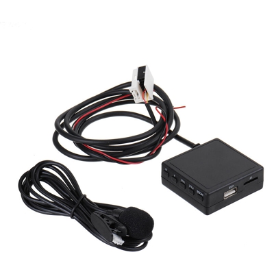 Modulo adattatore Bluetooth Cavo audio Microfono AUX per BMW E60 E63 E64 E65 E66 Serie 1 3