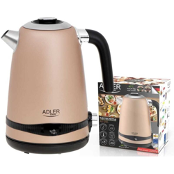 Bollitore Elettrico 1,7Lt 2200W Acqua Calda Acciaio Display LCD Temperatura Rosa características